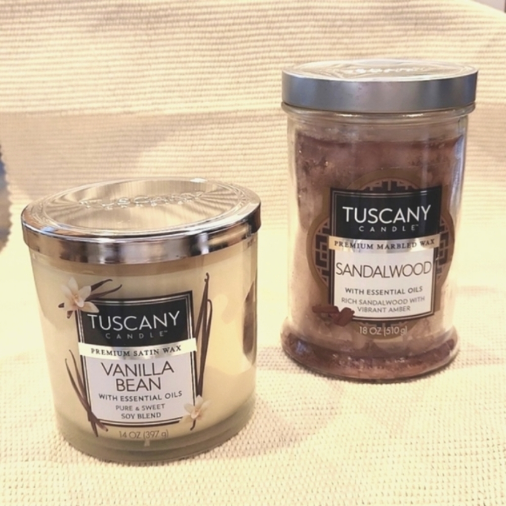 Essential oil candles